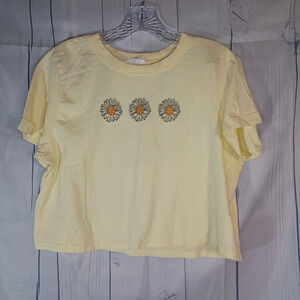 Love Peace & Lazy Days cropped Grand Canyon shirt